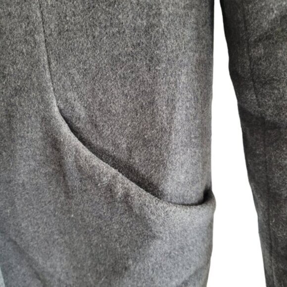 Aritzia Wilfred Grey Cocoon Wool-Cashmere Coat Size XS - Picture 7 of 14
